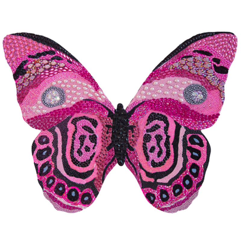 Картина “Pink and Black Bedazzled Butterfly Cut Out” Мульти Картина “Pink and Black Bedazzled Butterfly Cut Out” Мульти в Кирове | Loft Concept