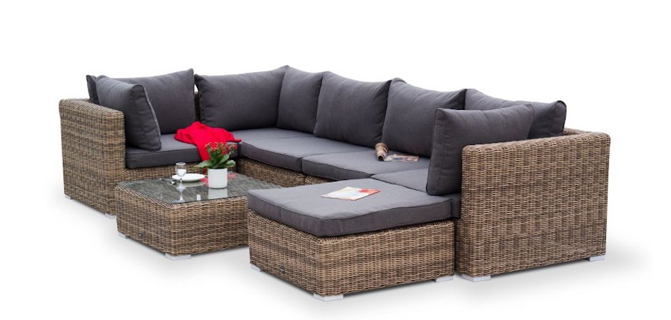 Модульный диван Rottan Grey Модульный диван Rottan Grey - Loft-Concept в Кирове