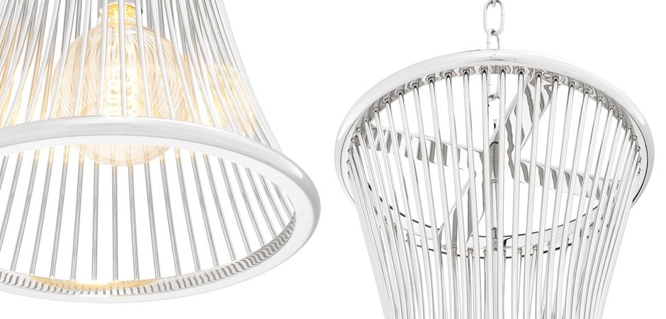 Люстра Hanging Lamp Altura Nickel Люстра Hanging Lamp Altura Nickel - Loft-Concept в Кирове