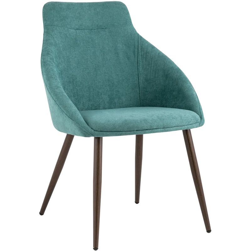 Стул Queenie Chair Голубой Цвет Голубой пастельный Коричневый Стул Queenie Chair Голубой Цвет Голубой пастельный Коричневый в Кирове | Loft Concept