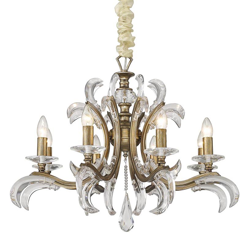 Люстра Blenden Chandelier 80 Серебряный в Кирове | Loft Concept 