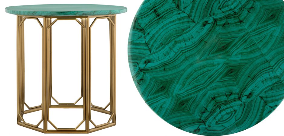 Malachite Modern Side Tables Malachite Modern Side Tables - Loft-Concept в Кирове