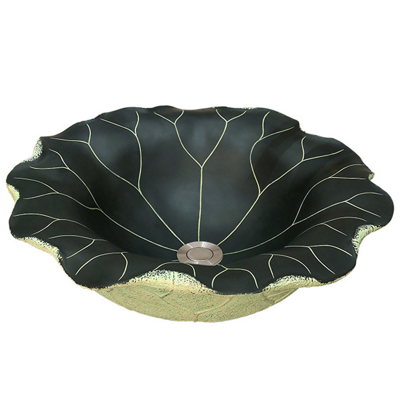 Раковина Lotus Leaf Графит Бежевый Зеленый шалфей Раковина Lotus Leaf Графит Бежевый Зеленый шалфей в Кирове | Loft Concept