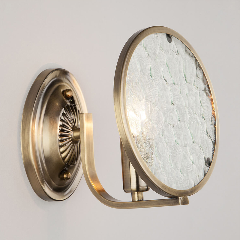 Бра Moibeal Sconce antique bronze Античная Бронза Прозрачный (Transparent) Бра Moibeal Sconce antique bronze Античная Бронза Прозрачный (Transparent) в Кирове | Loft Concept