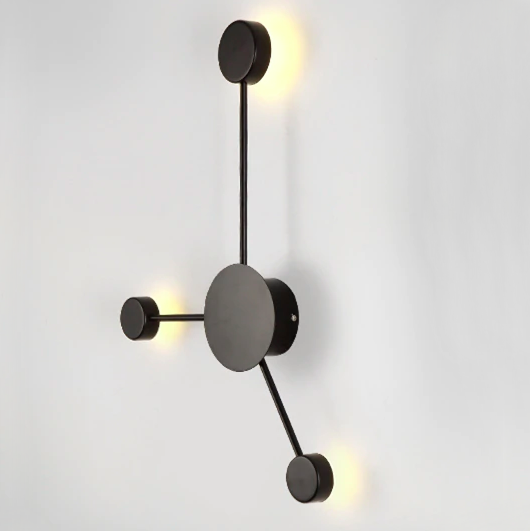 Бра Pin Wall Light 3 Черный в Кирове | Loft Concept 