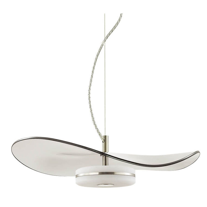 Подвесной светильник Floaty Smoky Hanging lamp Дымчатый (Smoke) Никель Подвесной светильник Floaty Smoky Hanging lamp Дымчатый (Smoke) Никель в Кирове | Loft Concept