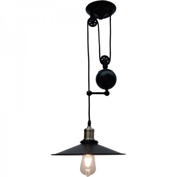 Подвесной светильник Loft Cone Pendant Equilibrium Черный Подвесной светильник Loft Cone Pendant Equilibrium Черный в Кирове | Loft Concept
