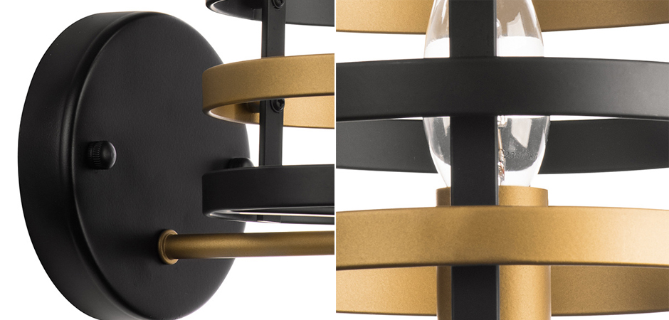 Бра Gold Stripes Sconces Бра Gold Stripes Sconces - Loft-Concept в Кирове