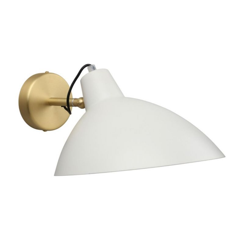 Бра с белым матовым плафоном Retro Light матовое золото Белый Бра с белым матовым плафоном Retro Light матовое золото Белый в Кирове | Loft Concept
