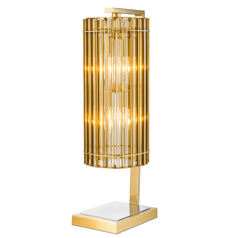 Настольная лампа Eichholtz Table Lamp Pimlico Gold Глянцевое золото Никель Золотой Шампань Настольная лампа Eichholtz Table Lamp Pimlico Gold Глянцевое золото Никель Золотой Шампань в Кирове | Loft Concept