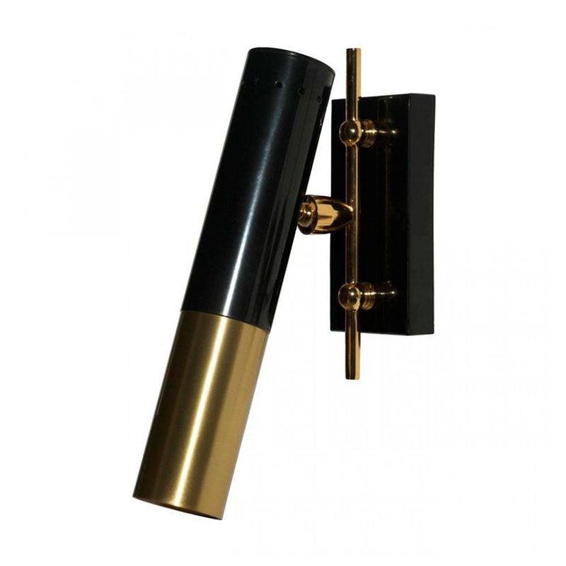 Бра IKE Delightfull Wall Lamp Gold Глянцевое золото Черный Бра IKE Delightfull Wall Lamp Gold Глянцевое золото Черный в Кирове | Loft Concept