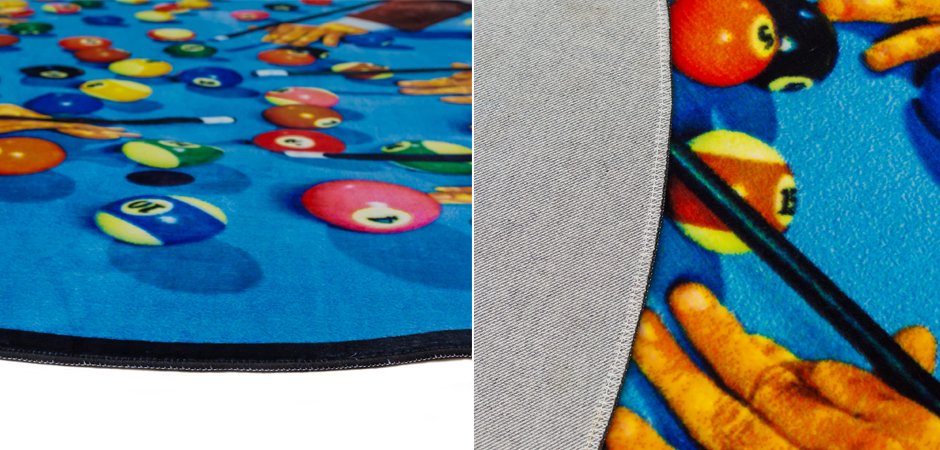 Ковер Seletti Round Rug Snooker Ковер Seletti Round Rug Snooker - Loft-Concept в Кирове
