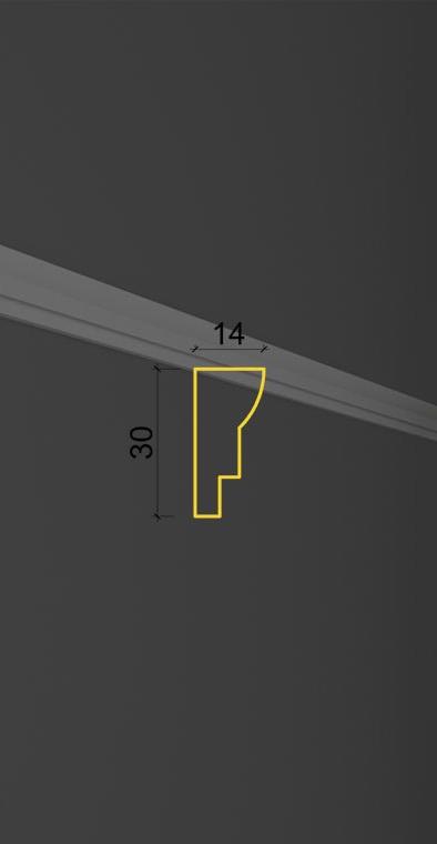 Гладкий молдинг MT-22 в Кирове