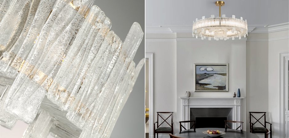 Люстра Circle Cogs Frosty Glass Люстра Circle Cogs Frosty Glass - Loft-Concept в Кирове