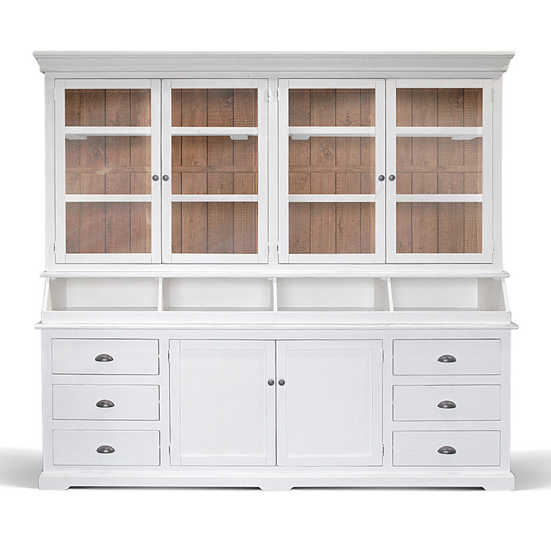 Шкаф Ruggerio Provence HARMONIE Glass Door big Белый Шкаф Ruggerio Provence HARMONIE Glass Door big Белый в Кирове | Loft Concept