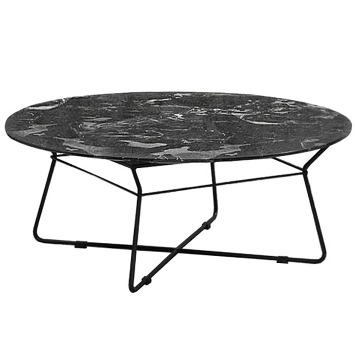 Кофейный стол Marble Coffee Table Черный Черный Мрамор Nero Кофейный стол Marble Coffee Table Черный Черный Мрамор Nero в Кирове | Loft Concept