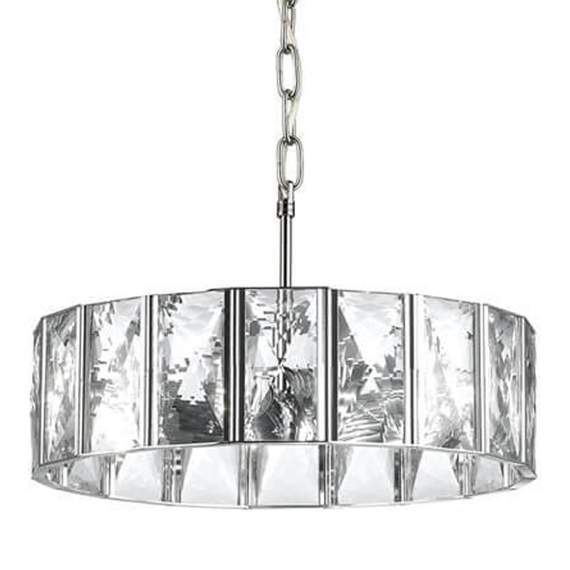 Люстра Tiers Crystal Light Chandelier Round Хром Прозрачный (Transparent) Люстра Tiers Crystal Light Chandelier Round Хром Прозрачный (Transparent) в Кирове | Loft Concept