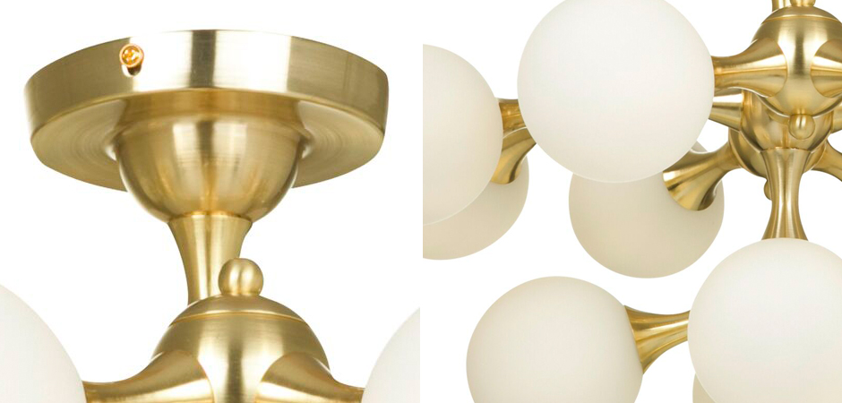 Потолочный светильник MOONDROP Lamp Gold 13 Потолочный светильник MOONDROP Lamp Gold 13 - Loft-Concept в Кирове