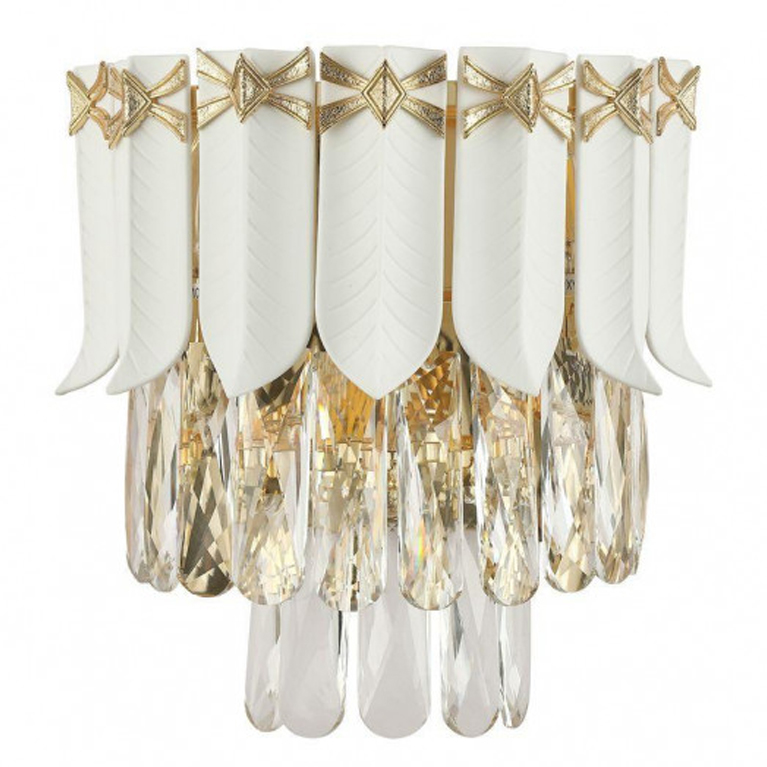 Бра Barcelo Wall Lamp Прозрачный Золотой Бра Barcelo Wall Lamp Прозрачный Золотой в Кирове | Loft Concept