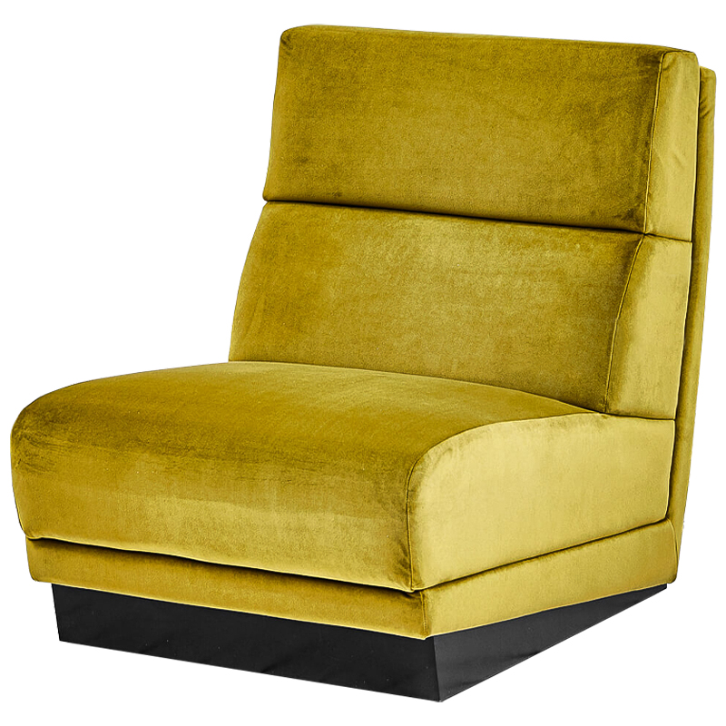 Кресло Berkeley Chair Mustard Горчичный Черный Кресло Berkeley Chair Mustard Горчичный Черный в Кирове | Loft Concept