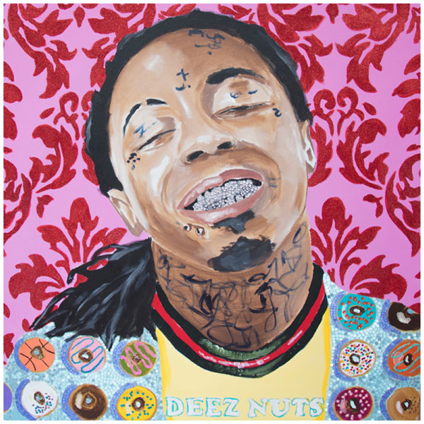 Картина “Deez Nuts Weezy” Мульти Картина “Deez Nuts Weezy” Мульти в Кирове | Loft Concept
