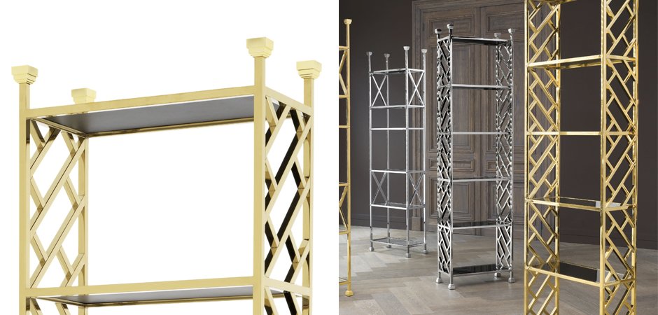Стеллаж Eichholtz Cabinet Skyler Стеллаж Eichholtz Cabinet Skyler - Loft-Concept в Кирове