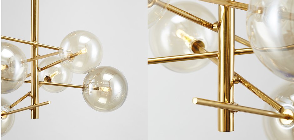 Люстра Bolle hanging lamp Gallotti & radice Люстра Bolle hanging lamp Gallotti & radice - Loft-Concept в Кирове