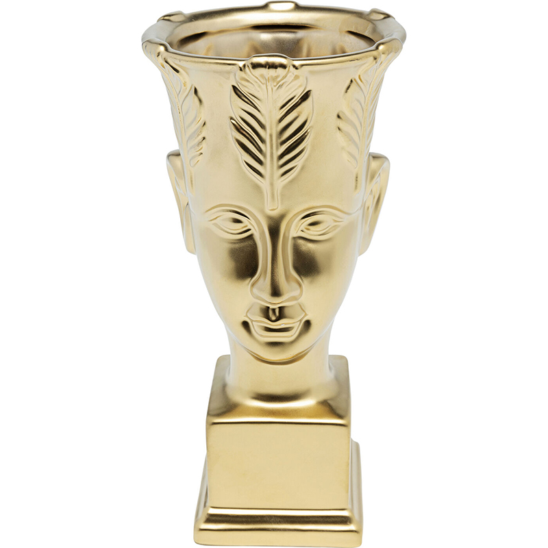Ваза Golden Face Vase 26 Золотой Ваза Golden Face Vase 26 Золотой в Кирове | Loft Concept