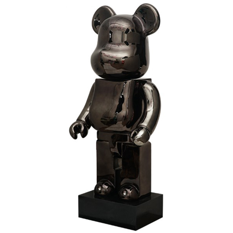 Статуэтка Bearbrick Black on stand Черный Статуэтка Bearbrick Black on stand Черный в Кирове | Loft Concept