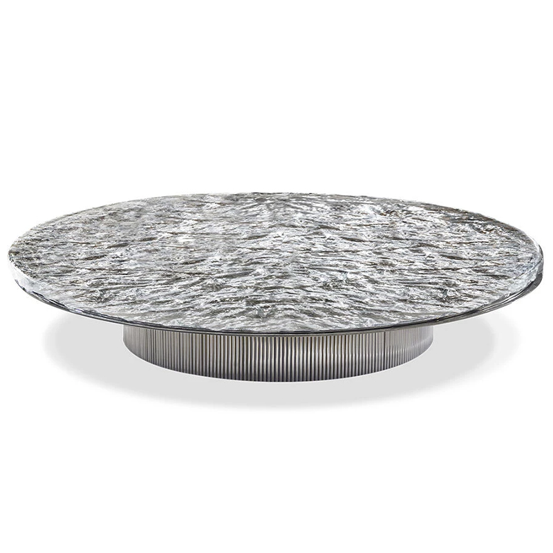 Кофейный стол Miller Coffee Table Серебряный Прозрачный Кофейный стол Miller Coffee Table Серебряный Прозрачный в Кирове | Loft Concept