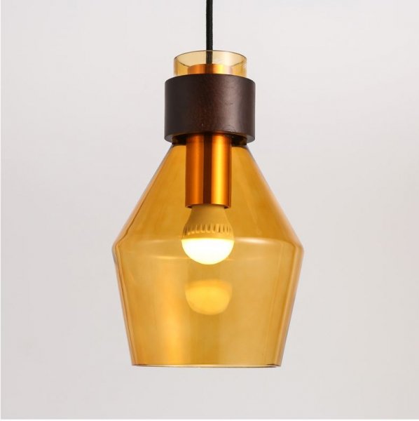 Подвесной светильник Miami Yellow glass Подвесной светильник Miami Yellow glass в Кирове | Loft Concept