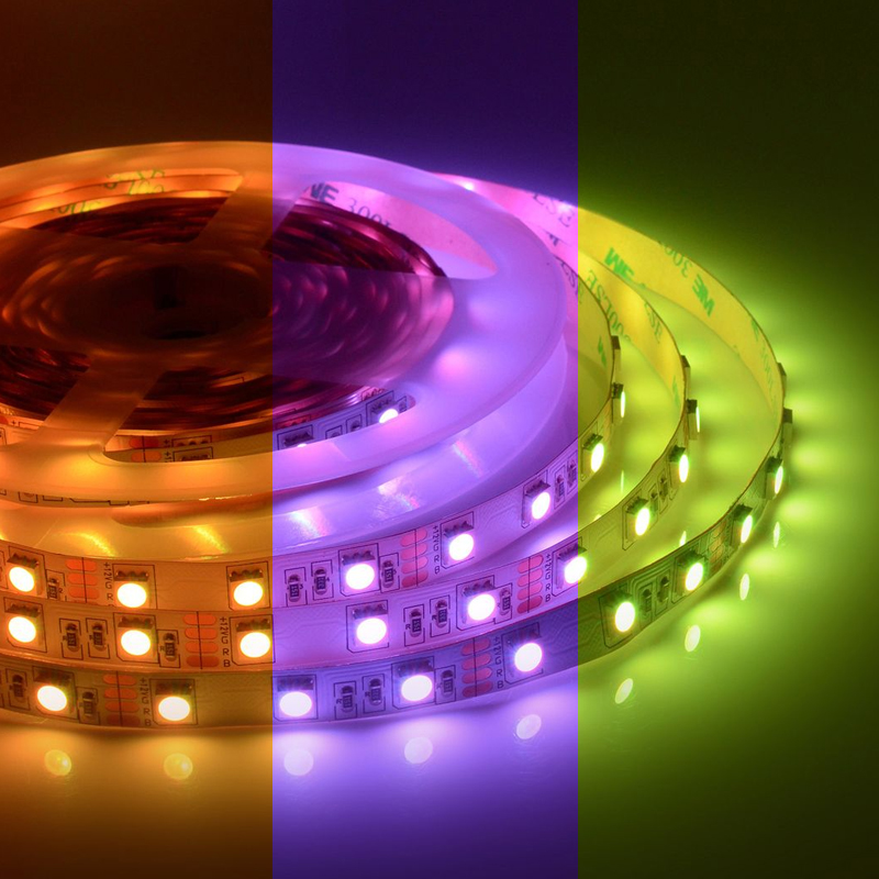 Светодиодная лента 14,4W/m 60LED/m 5050SMD разноцветная 5M Белый Светодиодная лента 14,4W/m 60LED/m 5050SMD разноцветная 5M Белый в Кирове | Loft Concept