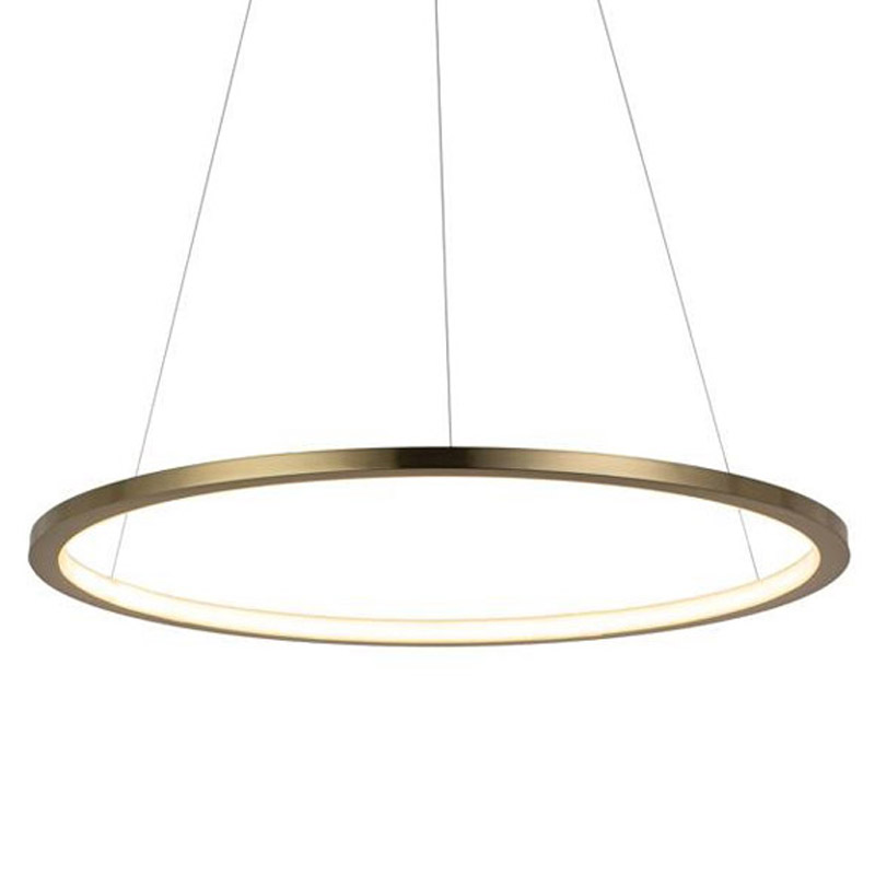 Подвесной светильник Yvette Ring Horizontal gold Золотой Подвесной светильник Yvette Ring Horizontal gold Золотой в Кирове | Loft Concept