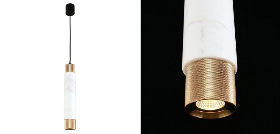 Подвесной светильник Cocktail Tube Бронзовый Подвесной светильник Cocktail Tube Бронзовый - Loft-Concept в Кирове