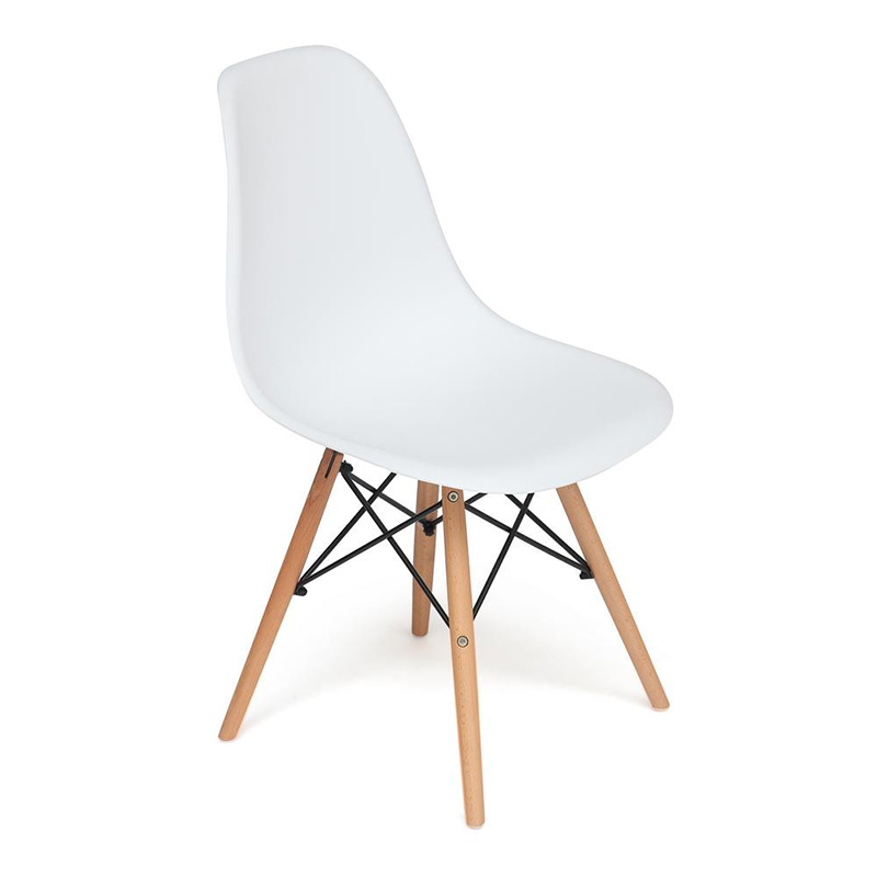 Стул DSW white Белый Древесина Стул DSW white Белый Древесина в Кирове | Loft Concept