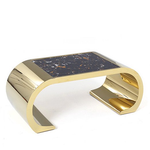 Кофейный стол Gold Regulus Глянцевое золото Кофейный стол Gold Regulus Глянцевое золото в Кирове | Loft Concept