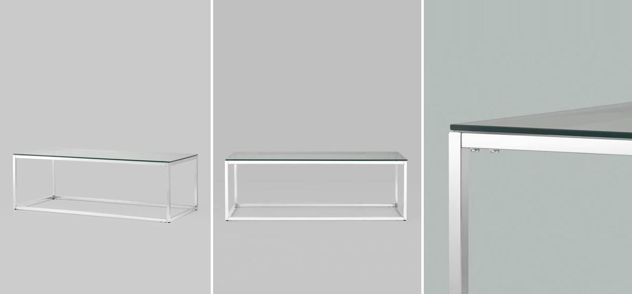 Столик кофейный Cassiani Collection Silver - фото