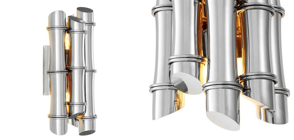 Бра Wall Lamp Damian Stainless Steel - Loft-Concept в Кирове