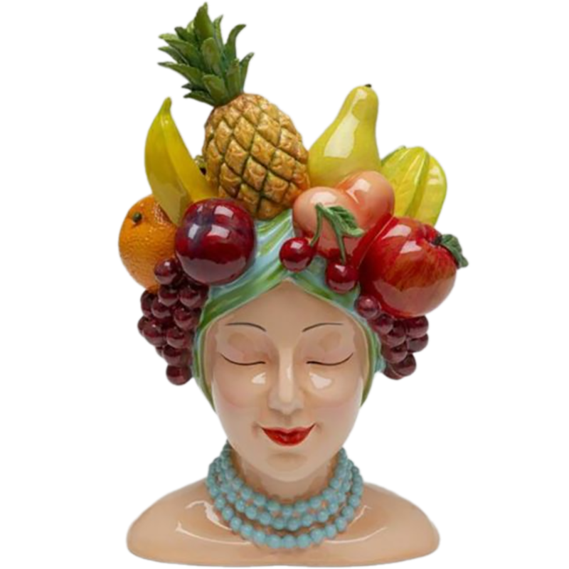 Ваза Fruit Woman Красный Желтый Бежевый Оранжевый Зеленый Ваза Fruit Woman Красный Желтый Бежевый Оранжевый Зеленый в Кирове | Loft Concept