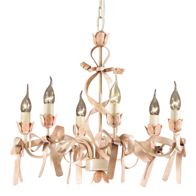 Люстра Kinder rosset 6 Dirty Rose Кремовый Люстра Kinder rosset 6 Dirty Rose Кремовый в Кирове | Loft Concept