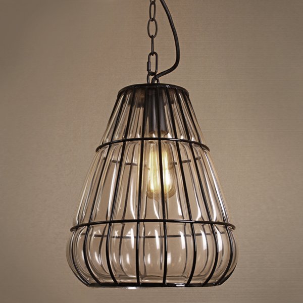Подвесной светильник Metal Mesh and Glass Pendant III Подвесной светильник Metal Mesh and Glass Pendant III в Кирове | Loft Concept