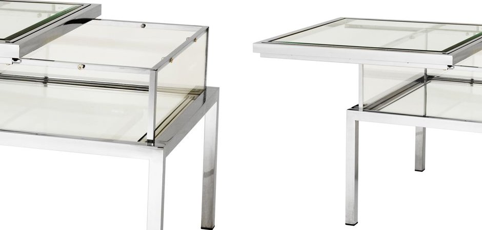 Приставной стол Eichholtz Side Table Harvey Приставной стол Eichholtz Side Table Harvey - Loft-Concept в Кирове