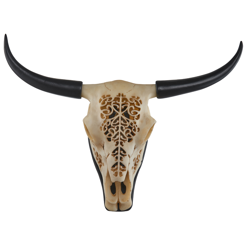Бра Bull Skull Sconce ivory ( слоновая кость ) Черный Бра Bull Skull Sconce ivory ( слоновая кость ) Черный в Кирове | Loft Concept