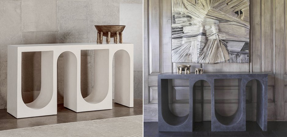 Консоль ROXBURY CONSOLE Grey Консоль ROXBURY CONSOLE Grey - Loft-Concept в Кирове