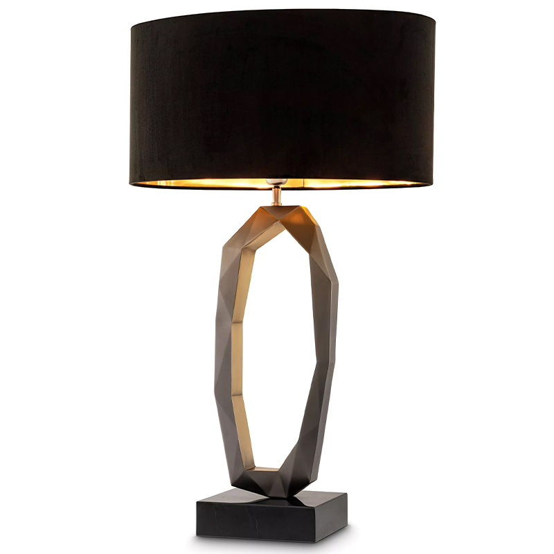 Настольная лампа Eichholtz Table Lamp Santos Черный Графит Настольная лампа Eichholtz Table Lamp Santos Черный Графит в Кирове | Loft Concept