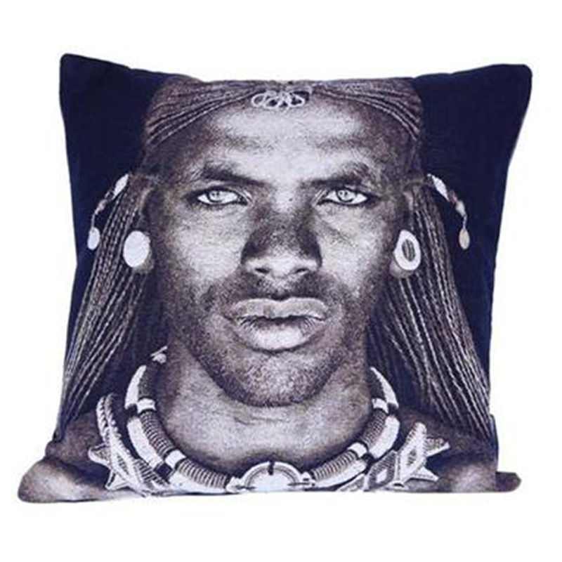 Декоративная Подушка Samburu Warrior Kenya Декоративная Подушка Samburu Warrior Kenya в Кирове | Loft Concept