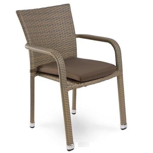 Стул Rottan chair beige Бежево-серый в Кирове | Loft Concept 