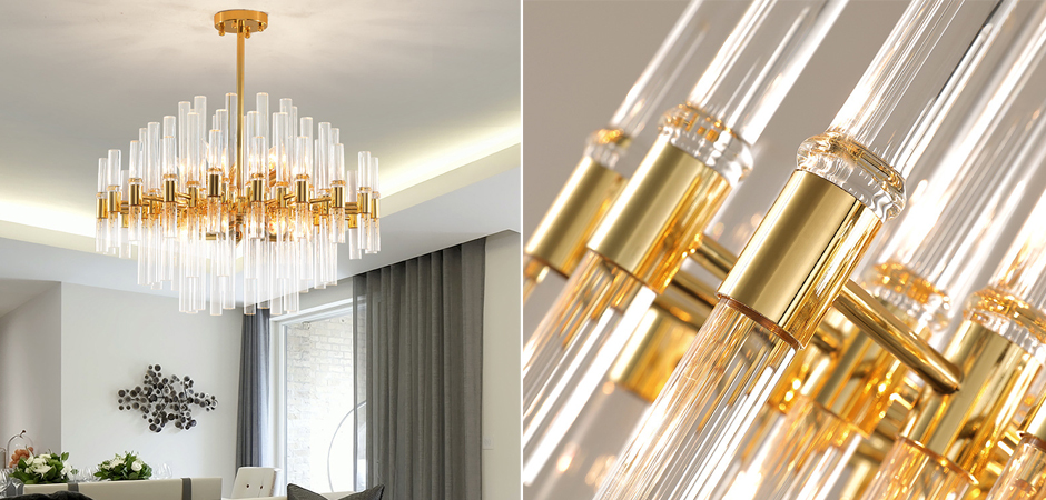 Люстра Luxxu Waterfall Round suspension Люстра Luxxu Waterfall Round suspension - Loft-Concept в Кирове