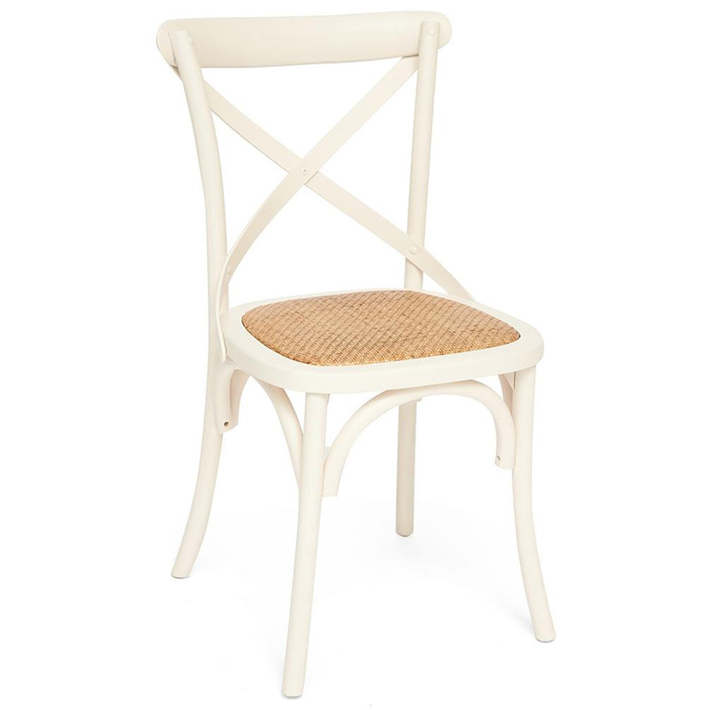 Стул Chaise Provence en Bois blanc белый Белый Бежевый Стул Chaise Provence en Bois blanc белый Белый Бежевый в Кирове | Loft Concept