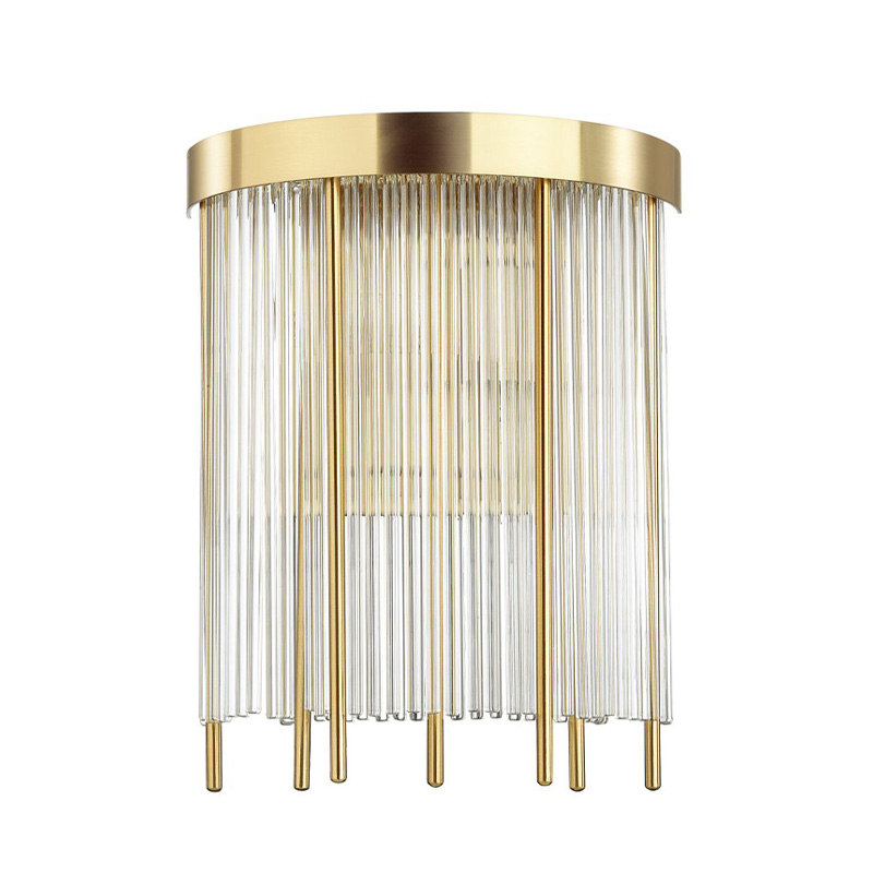 Бра Niemira Wall lamp Прозрачный (Transparent) Золотой в Кирове | Loft Concept 